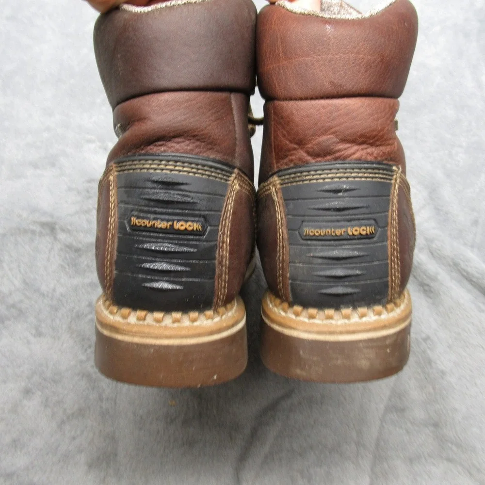 Georgia Boot Men 12M Boots Brown 6